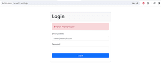 Laravel Kullanıcı Giriş İşlemleri