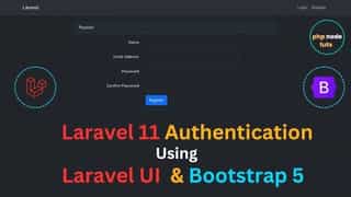 Laravel 11 İle Kimlik Doğrulama